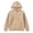 Khaki, variant on Fozruso Boys Knit Half Zip Hooded Sweatshirt For Kids Cozy Long Sleeve Pullover with Pockets