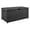 Black, variant on Jeco Wicker Patio Storage Deck Box in Black