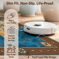 thumbnail image 6 of Design&I 6'x9' Washable Area Rug Map Retro Starfish Compass Emblems Nautical Ocean Turtle Round Refined for Dining Room, Under Table, Office, Snag-Free, 6 of 7
