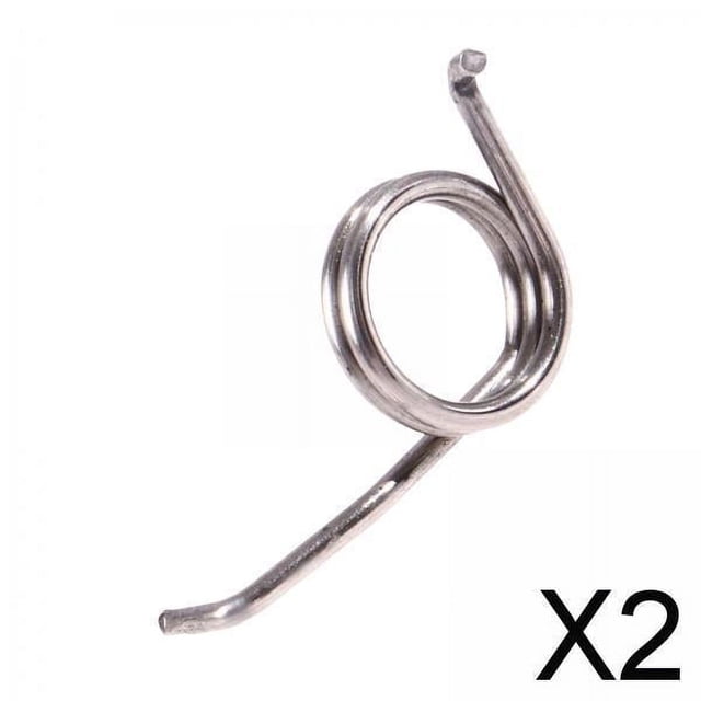 Resorte de Acero Inoxidable Shamjiam para Carrete de Pesca 2 Piezas