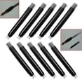 thumbnail image 2 of Musbetu 6Pcs Students Office Writing Stationery Fountain Pen Black Blue Ink Cartridges Refills, 2 of 7