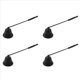 thumbnail image 1 of 4X Vela Mecha Snuffer Acero Inoxidable Vela Llama Trimmer Bell Shaped Lampara de Aceite Scissor Cutter Wax Candle Extinguisher Negro, 1 of 8