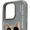thumbnail image 3 of Nimmy Friends Glasses Cool Dog Case for iPhone 16 Pro Max 6.9" Grey - N-YJ-iP16-Pro-Max-01-B, 3 of 8