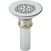 Elkay LK18B Drain Fitting with Grid Strainer in Stainless Steel