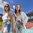 thumbnail image 6 of Clear Bag for Stadium Events, Stadium Approved, Women Clear Crossbody Purse Bag for Work, Clear Stadium Bags for Sporting Events, Concerts, 6 of 12