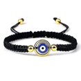 thumbnail image 1 of Evil Eye Braided Bracelet Lucky Red Black Color Thread Couple Chain Handmade, 1 of 1