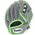 thumbnail image 2 of Franklin Sports Teeball Infinite Web/Shok-Sorb Combo Series Fielding Left Hand Glove, 10.5-Inch, Graphite/Lime, 2 of 7