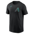 thumbnail image 2 of Men's Nike Randy Johnson Black Arizona Diamondbacks Fuse Name & Number T-Shirt, 2 of 3
