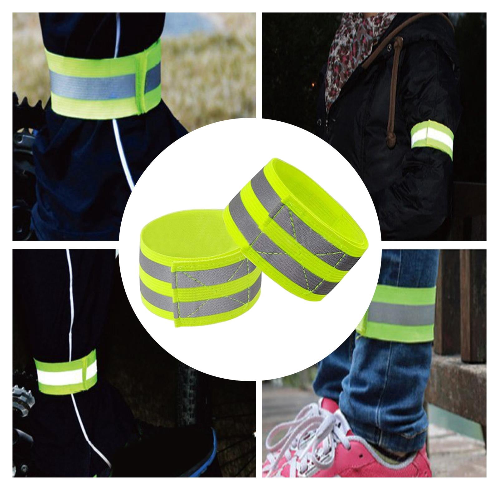 Bande réfléchissante haute intensité pour véhicules, vélos, vêtements, casques, boîtes aux lettres, orange, 10 m