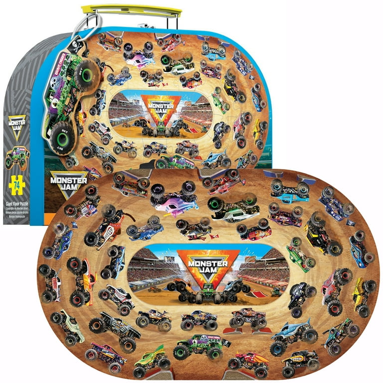 Eurographics: Monster Jam Giant Floor Puzzle - 74-Piece - 39