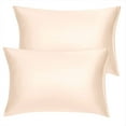 thumbnail image 1 of Unique Bargains Satin Pillowcase Zippered Silky Sateen, 1 of 9
