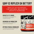thumbnail image 2 of Replica Gh – Muscle Building GH Boosting Powder – Hormone Optimizer & Muscle Growth Dietary Supplement – Exclusive OSL Mr. Olympia Samir Bannout Collaboration – Watermelon Candy Flavor – 20 Servings, 2 of 5