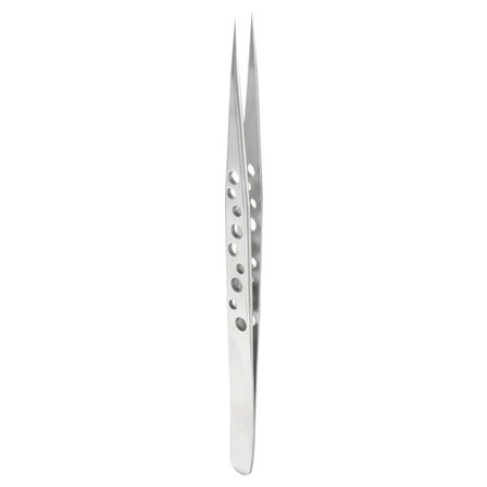 Precision Tweezers 140mm Straight Pointed Hollow Anti-slip Stainless Steel Craft Professional Tweezer