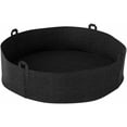 thumbnail image 3 of LTS FAFA Bolsas grandes para plantas de tejido no tejido, Maceta de geotextil negro 400 L, Ø 130 cm Altura 30 cm 400 g/m², Bolsa para plantas de jardín con asa, 3 of 5