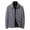 Gray, variant on Timoontee Men's Casual Sweaters Relaxed Fit Long Sleeve Lapel Collar Pull Zip Solid Pocket Jacket Fall Winter Thermal Warm Jacket Coat Black L