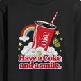 thumbnail image 3 of Coca-Cola - Have A Coke And A Smile - Men's Long Sleeve T-Shirt, 3 of 5