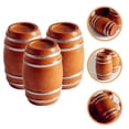 thumbnail image 2 of Shisuyan 3pcs Mini Wooden Barrel Model Miniature Beer Wine Barrel Mini House Accessories, 2 of 8