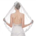 thumbnail image 3 of Bridal Veil Women\'s Simple Tulle Short Bachelorette Party Wedding Veil With Comb For Wedding Hen Party, 3 of 5