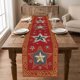 thumbnail image 5 of 4th Of July Decorative Tablecloth And Table Runner Independence Day Patriotic Table Linen Set Dining Table Home Decoration, 5 of 6