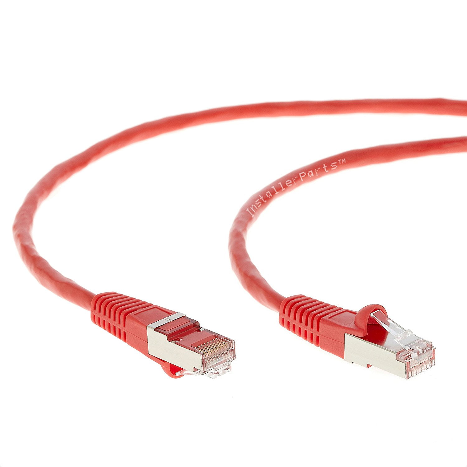 InstallerParts Ethernet Cable CAT6 Cable Shielded Booted 20 FT SSTP/SFTP Professional Series 10Gigabit/Sec Network/High Speed Internet Cable Black 550MHZ InstallerParts Ethernet Cable CAT6 Cable Shielded Booted 20 FT SSTP/SFTP Professional Series 10Gigabit/Sec Network/High Speed Internet Cable Black 550MHZ