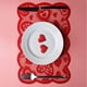 thumbnail image 5 of Camino de mesa con estampado de corazones rojos, mantel individual para San Valentín Manteles individuales, 5 of 8