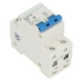 thumbnail image 3 of DZ47-63 C40 2P Miniature Circuit Breaker, 40A 400V AC, PA66 Flame-Retardant Shell, DIN Rail Mountable, Compact Modular Design for Overload/Short Circuit Protection in Office & Residential Lighting, 3 of 7