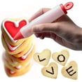 thumbnail image 2 of Bolígrafo decorativo para repostería, crema y Chocolate, bolígrafo para escribir alimentos, plato de silicona, bolígrafo para pintar, pastel, galleta, helado, decoración, 4 Uds., 2 of 5