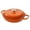 Orange, variant on Hawsaiy 3 Quart Enameled Shallow Cast Iron Dutch Oven with Lid, Dual Handles Dutch Pots for Cooking, Stewing, Heavy-Duty & Nonstick, Oven Safe up to 500° F, Works on All Stovetops, Dark Blue