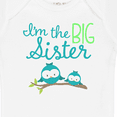 thumbnail image 4 of Inktastic i'm the big sister Girls Baby Bodysuit, 4 of 5