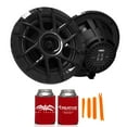 thumbnail image 2 of Wet Sounds ZERO Series - 4 Pairs ZERO-6-XZ-B Black 6.5" Neodymium Powersport & Marine Speakers with Horn-Loaded Titanium Tweeters, Pair, 2 of 9