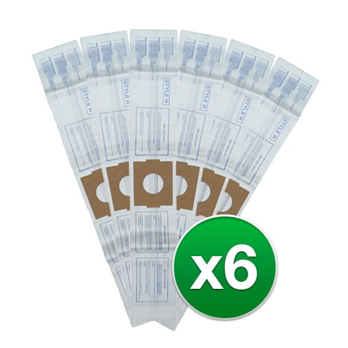 Eureka 52323A6 Canister Vacuum Bag Style H Fits (2 PACK)