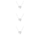 thumbnail image 1 of Collar del zodiaco Jumpingount Ins Virgo Plata a prueba de herrumbre, 1 of 6
