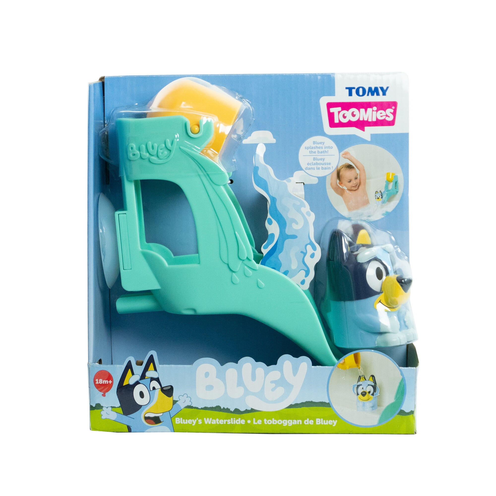 LE TOBOGGAN AQUATIQUE BLUEY DE TOMY TOOMIES