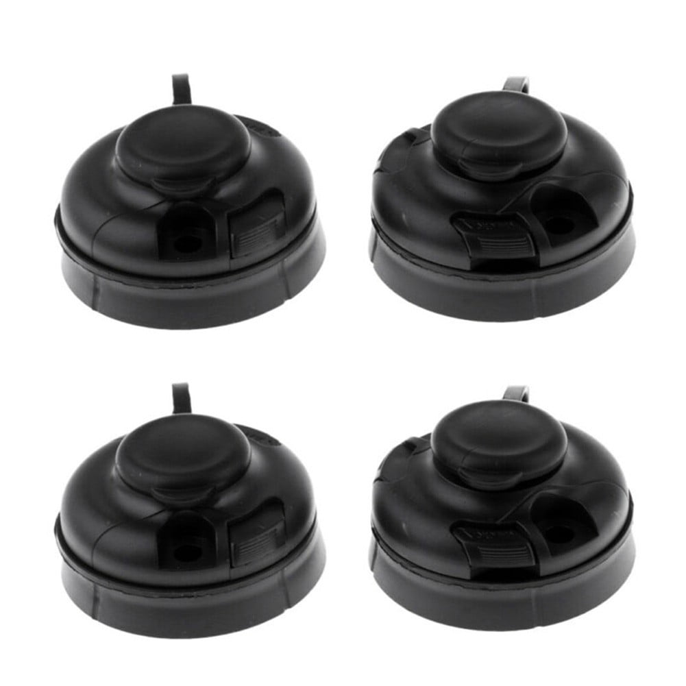 RIXUNO for Kayak Boat Sea Fishing Rod Holder Mount Base Tackle Accessory + Screws 4Pcs