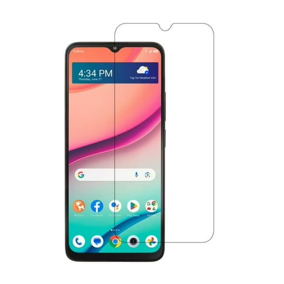SELOZKE Screen Protector for TCL K42  , [2 Pack] High Clear 9H Tempered Glass Screen Protector for TCL K42