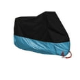 thumbnail image 1 of Riwesomey Cubierta de lluvia para motocicleta, Protector de tela impermeable para exteriores, cubiertas transpirables para patinete, accesorios para Ventana automotriz Negro+Azul, 1 of 5