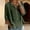 Green, variant on Mexican Blouse V Neck Button Tunic Tshirt Cotton Button Down Graphic Shirt Loose Casual Solid Tops Vintage Vacation Tees Loose Fit Cotton Blouses Floral Embroidered Boho Tops Green M