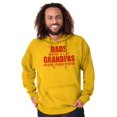 thumbnail image 5 of Dad Knows A lot Grandpa Everything Hoodie Hooded Sweatshirt Men Brisco Brands 3X, 5 of 6