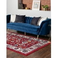 thumbnail image 4 of Rugs.com Aurelia Collection Rug – 10' x 14' Magenta Medium-Pile Rug Perfect For Living Rooms, Large Dining Rooms, Open Floorplans, 4 of 4