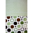 thumbnail image 4 of Lil Cub Hub 1BPGCGD-M Lion Minky Blanket - Green & Brown Circle Print with Sage Dot, 4 of 5