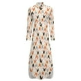 thumbnail image 6 of Farm Animal Print Chiffon Dress Cute Chickens Elegant Dresses Streetwear Casual Dress Woman Sexy Print Clothing Big Size 4XL 5XL, 6 of 7