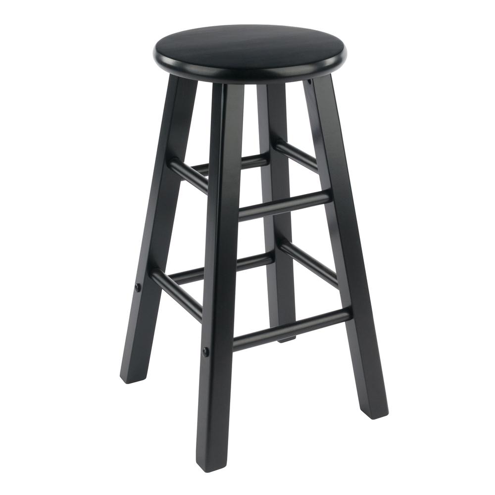Winsome Wood Element 2-Piece Counter Stools, Black Finish - image 2 of 7