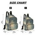 thumbnail image 2 of FORMRS Mini Backpack Purse for Women Travel Daypack Casual Shoulder Bag, Retro Forest, 2 of 7