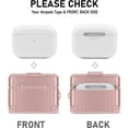 thumbnail image 5 of V-MORO Apple Airpods Pro 2nd Case with Keychain, Suitcase Earphone for Men Women-Pink, 5 of 8
