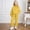 Yellow, variant on Dpytoraw Girls Fashion Casual Print Hooded Long Sleeve Top And Pants For Big Kids Youth Two Piece Outfit With Soft Comfort Fit Winter toddler girl outfits Size Black 10-11 Years