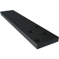 thumbnail image 5 of Ekena Millwork 2 1/2"W x 12"D Hidden Floating Steel Heavy Duty Bracket, Powder Coated Black, 5 of 10