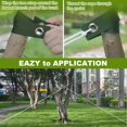 thumbnail image 3 of MUXHEL 40 Pcs 15.7" Tree Straps for Staking, Green Tree Support Straps, Durable PP Material Tree Straightening Ties for Plant Supp, 3 of 7