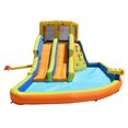 thumbnail image 1 of BANZAI Giant Inflatable Double Drench Park with Pool, Slides & Climbing Wall, 1 of 7