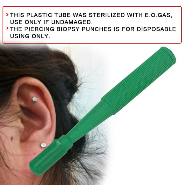 Dermal Punch, Herramienta De Piercing Inoxidable Punch Para Biopsia Desechable Punching Skin Piercing De Punzonado De For Tool Para Biopsia De Piel(1.5Mm) Dermal Punch Biopsy Spptty suministros de tatuaje