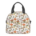 thumbnail image 2 of Goofa Mushrooms Pattern Lunch Bag ,Insulated Lunch Box, Small Leakproof Cooler Food Lunch Containers Reusable High Capacity Lunch Tote Bags, 2 of 8